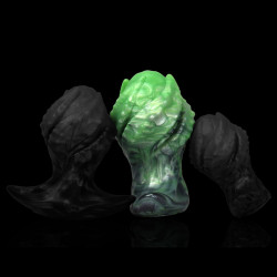 Alienastic Plug Bulluk L 8.5 x 6 cm Vert